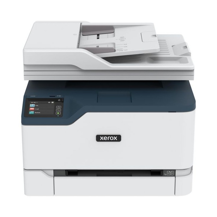 C235V_DNI Xerox C235 A4 22Ppm Wireless Copy/Print/Scan/Fax Ps3 Pcl5E/6 Adf 2 Trays Total 251 Sheets
