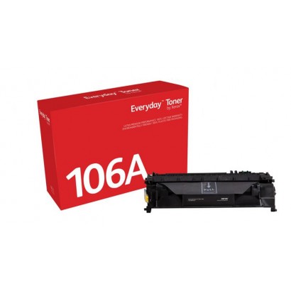 006R04525 Xerox Everyday Black Toner Compatible With Hp 106A (W1106A), Standard Yield