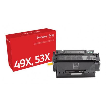 006R03666 006R03666 Xerox Everyday Black Toner Compatible With Hp Q5949X/ Q7553X
