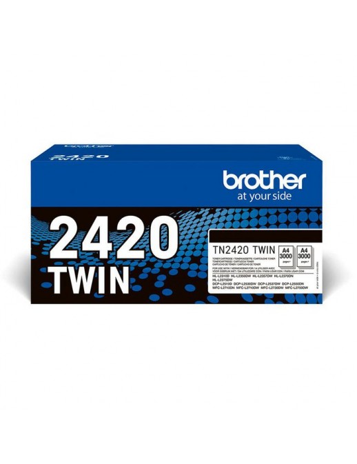TN2420TWIN Brother TN2420 TWIN TONER FOR ELL - MOQ 3