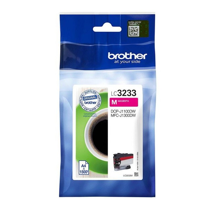 LC3233M Brother Lc-3233M Ink Cartridge 1 Pc(S) Original Standard Yield Magenta LC3233M Brother Lc-3233M Ink Cartridge 1 Pc(S) Original Standard Yield Magenta