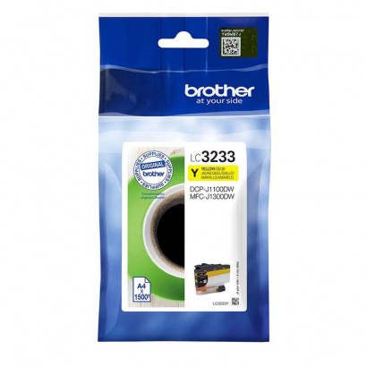 LC3233Y Brother Lc-3233Y Ink Cartridge 1 Pc(S) Original Standard Yield Yellow