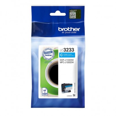 LC3233C Brother Lc-3233C Ink Cartridge 1 Pc(S) Original Standard Yield Cyan