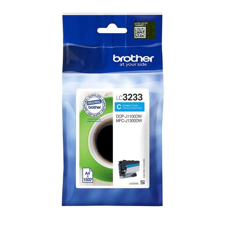 LC3233C Brother Lc-3233C Ink Cartridge 1 Pc(S) Original Standard Yield Cyan LC3233C Brother Lc-3233C Ink Cartridge 1 Pc(S) Original Standard Yield Cyan