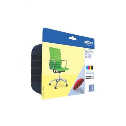 LC229XLVALBP Brother Lc-229Xlvalbp Ink Cartridge 4 Pc(S) Original Black, Cyan, Magenta, Yellow