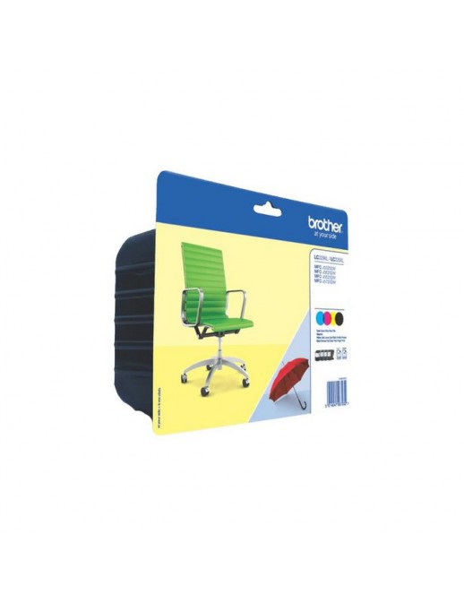 LC229XLVALBP LC229XLVALBP Brother Lc-229Xlvalbp Ink Cartridge 4 Pc(S) Original Black, Cyan, Magenta, Yellow