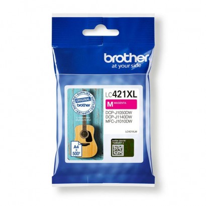 LC421XLM LC421XLM Brother Lc-421Xlm Ink Cartridge 1 Pc(S) Original High (Xl) Yield Magenta
