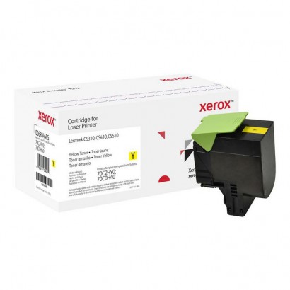 006R04485 Xerox Everyday Yellow Toner Compatible With Lexmark 70C2Hy0 70C0H40, High Yield