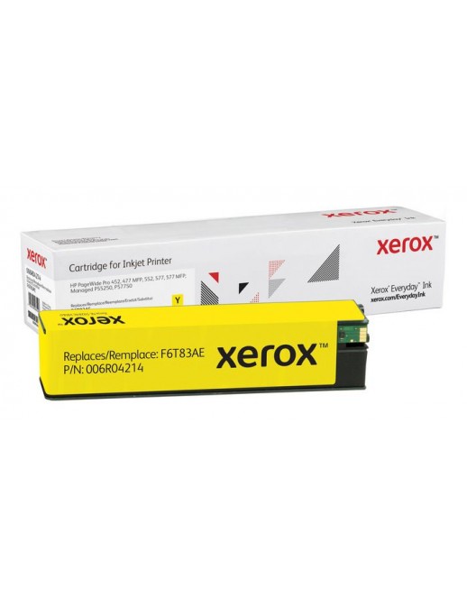 006R04214 Xerox Everyday Yellow Pagewide Cartridge Compatible With Hp 972X (F6T83Ae), High Yield