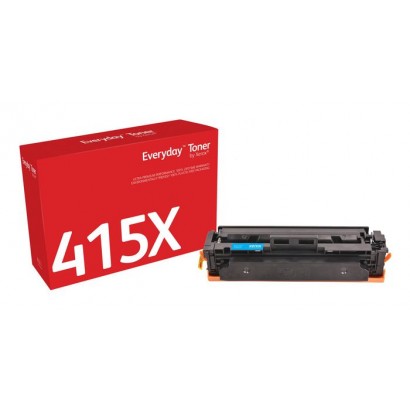 006R04189 Xerox Everyday Cyan Toner Compatible With Hp 415X (W2031X), High Yield