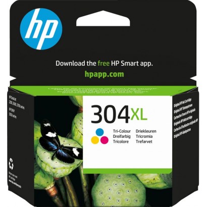 N9K07AE#BA3 N9K07AEBA3 HP 304Xl Tri-Color Original Ink Cartridge