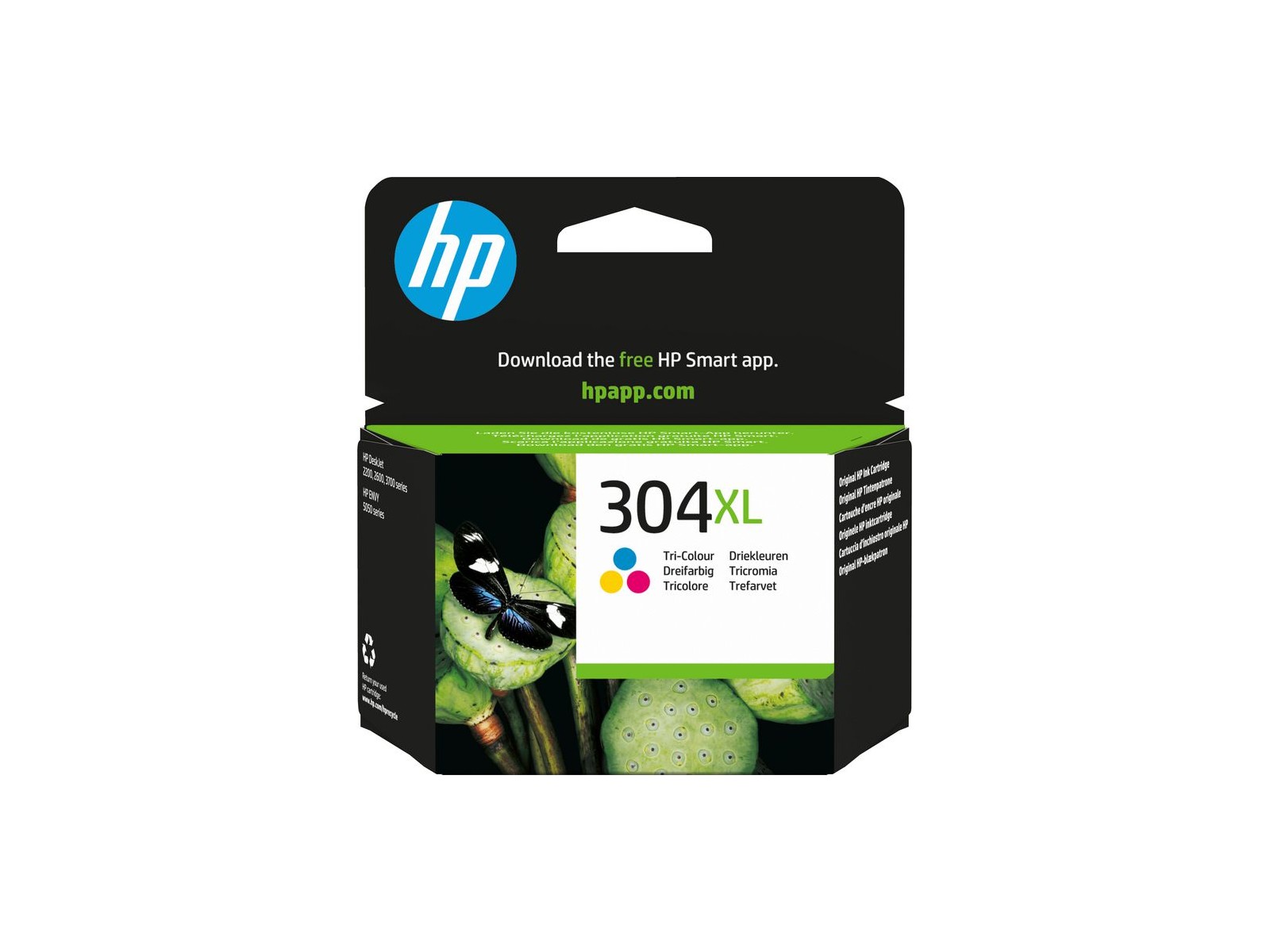 N9K07AE#BA3 N9K07AEBA3 HP 304Xl Tri-Color Original Ink Cartridge N9K07AE#BA3 N9K07AEBA3 HP 304Xl Tri-Color Original Ink Cartridge