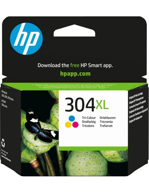 N9K07AE#BA3 N9K07AEBA3 HP 304Xl Tri-Color Original Ink Cartridge