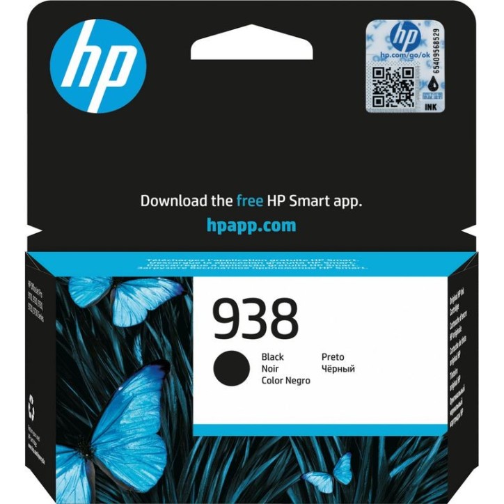 4S6X8PE HP 938 Black Original Ink Cartridge