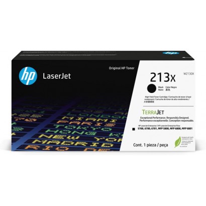 W2130X W2130X HP 213X High Yield Black Original Laserjet Toner Cartridge