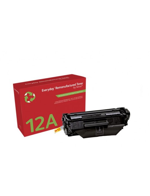 003R99628 Xerox Ay Remanufactured Black Toner By Xerox Replaces Hp 12A (Q2612A), Standard Capacity 734450