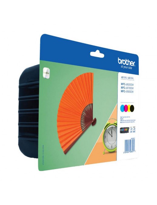 LC129XLVALBP Brother Ink Cartridge 4 Pc(S) Original Black, Cyan, Maroon, Yellow