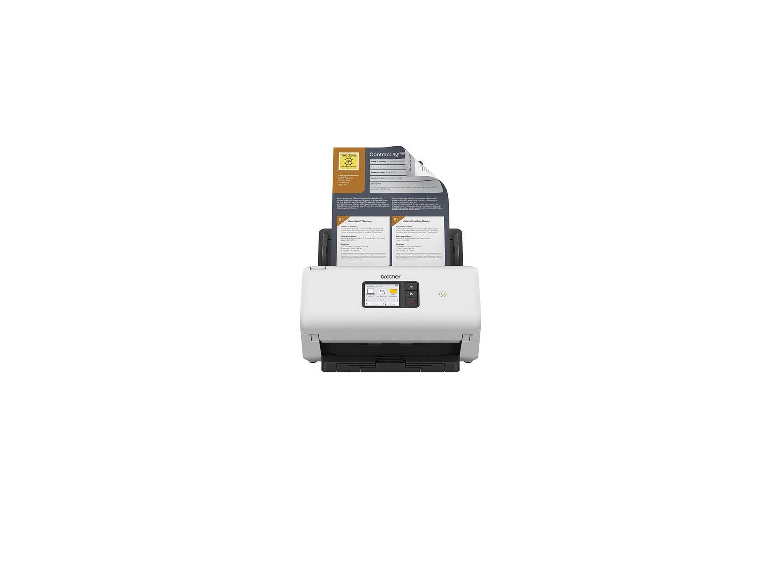 ADS4500WRE1 ADS4500WRE1 Brother Ads-4500W Adf Scanner 600 X 600 Dpi A4 Black, White
