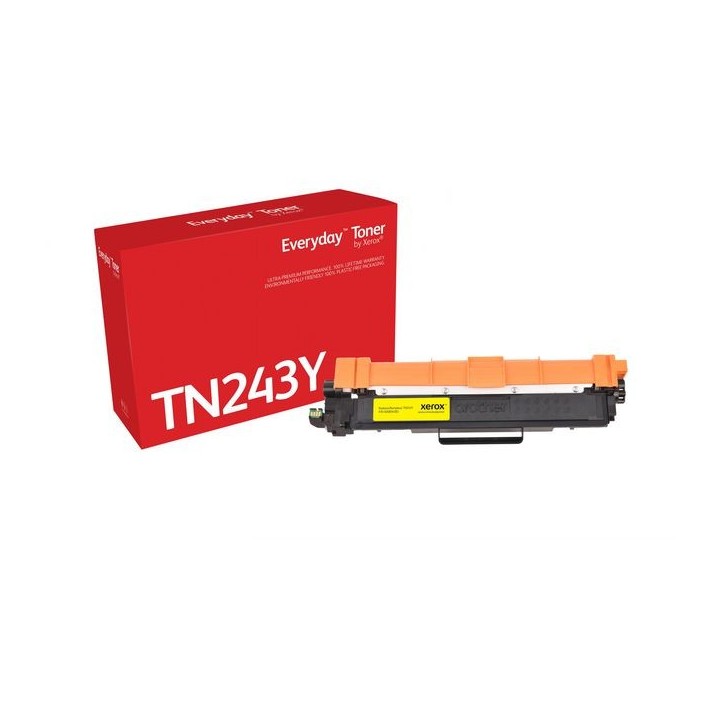 006R04583 Xerox Everyday Yellow Toner Compatible With Brother Tn-243Y, Standard Yield