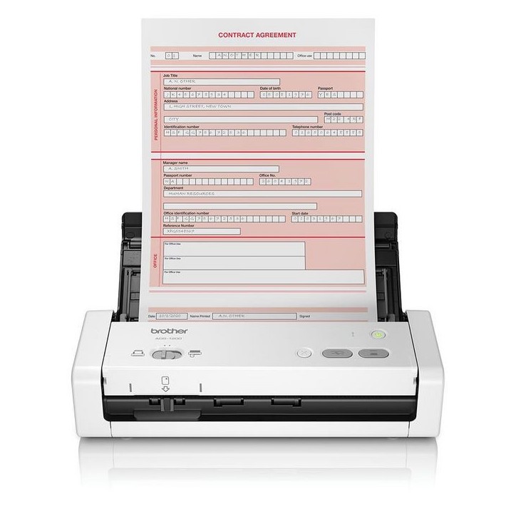 ADS1200UN1 Brother Ads-1200 Scanner Adf Scanner 600 X 600 Dpi A4 Black, White