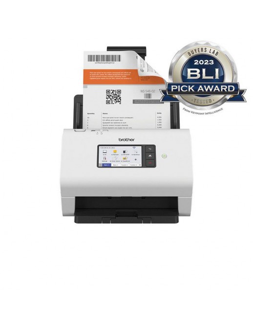 ADS4900WRE1 Brother Ads-4900W Adf Scanner 600 X 600 Dpi A4 Black, White