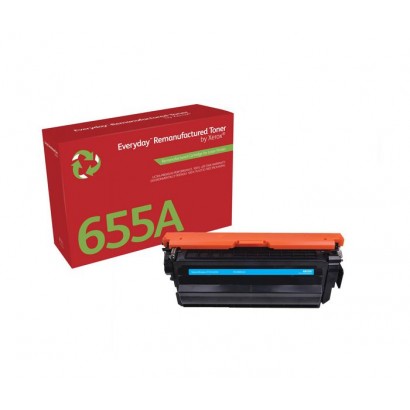 006R04344 Xerox Ay Remanufactured Everyday Cyan Remanufactured Toner By Xerox Replaces Hp 655A...