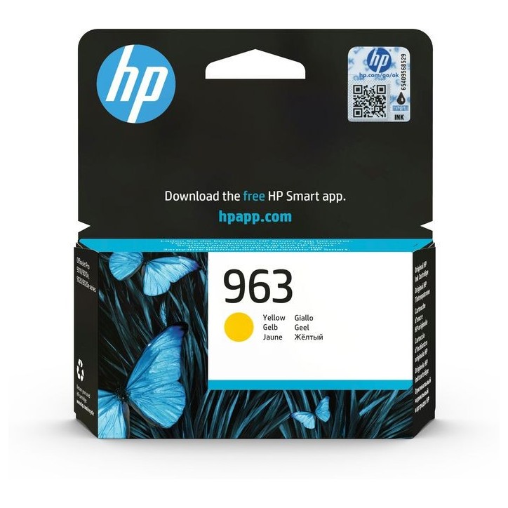 3JA25AEBGY HP 963 Yellow Original Ink Cartridge
