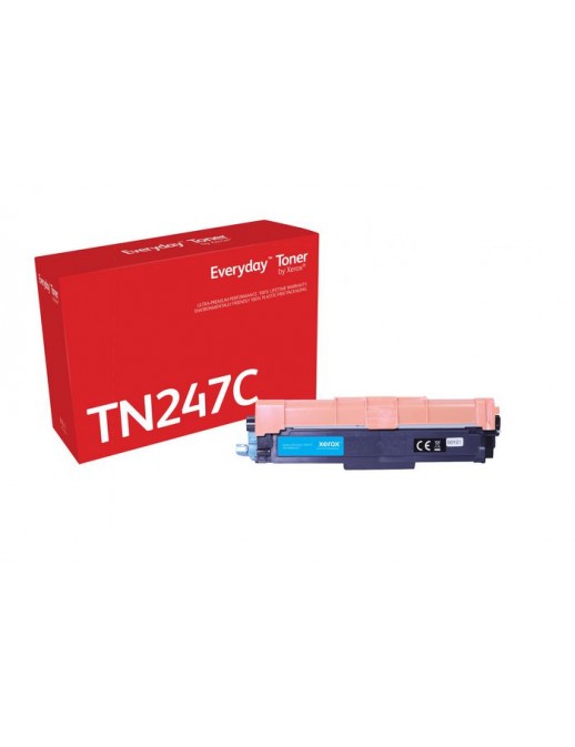 006R04231 Xerox Everyday Cyan Toner Compatible With Brother Tn-247C, High Yield