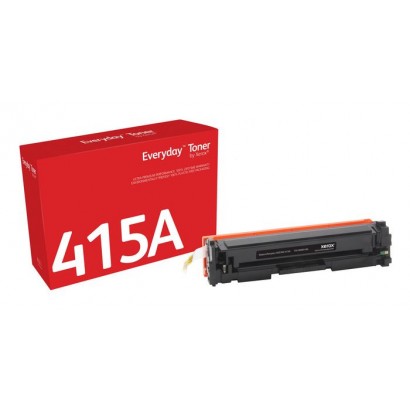 006R04184 Xerox Everyday Black Toner Compatible With Hp 415A (W2030A), Standard Yield