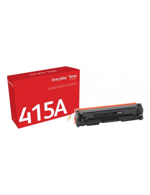 006R04184 Xerox Everyday Black Toner Compatible With Hp 415A (W2030A), Standard Yield