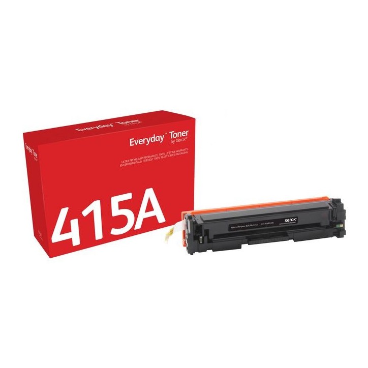 006R04184 Xerox Everyday Black Toner Compatible With Hp 415A (W2030A), Standard Yield