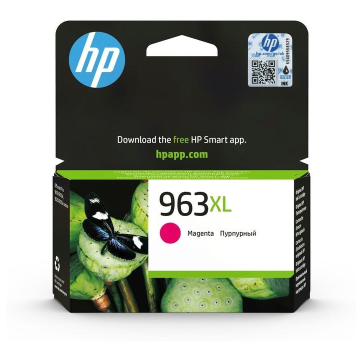 3JA28AEBGY HP 963Xl High Yield Magenta Original Ink Cartridge