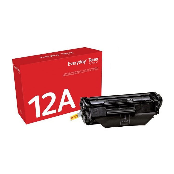 006R03659 Xerox Everyday Black Toner Compatible With Hp Q2612A/ Crg-104/ Fx-9/ Crg-103