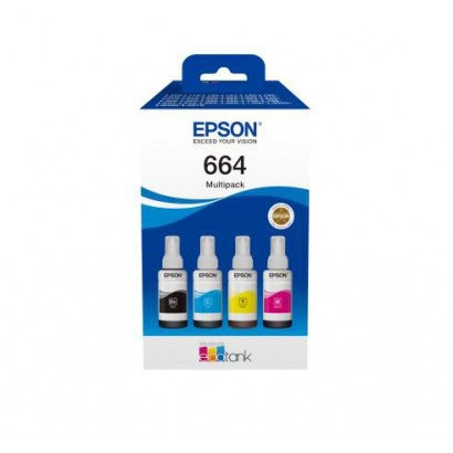 C13T66464A Epson Ink Cartridge 4 Pc(S) Compatible Black, Cyan, Magenta, Yellow