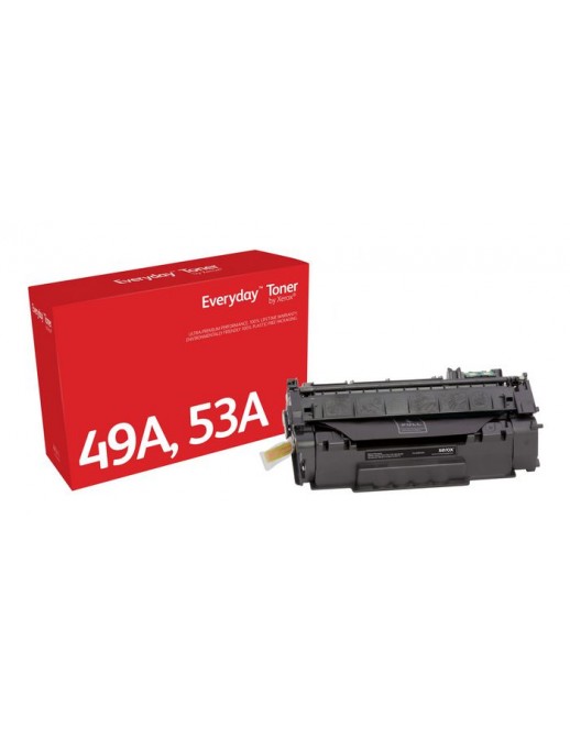 006R03665 Xerox Everyday Black Toner Compatible With Hp Q5949A/ Q7553A