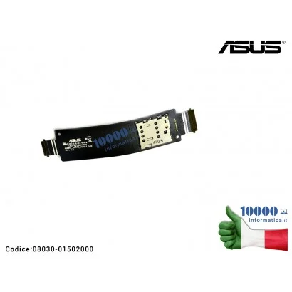 08030-01502000 IO FPC Connettore SIM ASUS ZenFone 5 A500KL (T00P) Cavo Collegamento R2.2B 08030-01502000