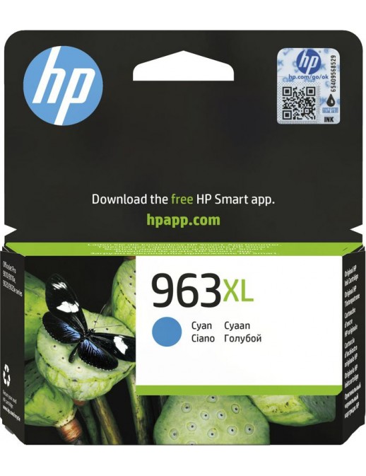 3JA27AE#BGY 3JA27AEBGY HP 963Xl High Yield Cyan Original Ink Cartridge