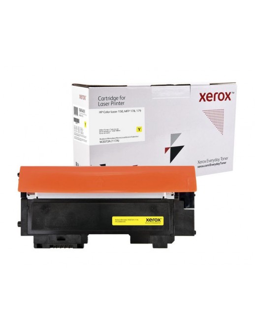 006R04593 Xerox Everyday Yellow Toner Compatible With Hp 117A (W2072A), Standard Yield