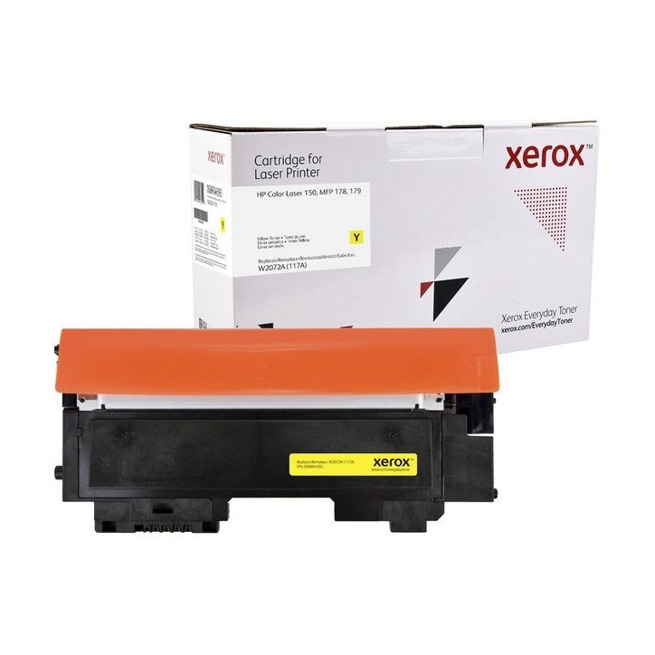 006R04593 Xerox Everyday Yellow Toner Compatible With Hp 117A (W2072A), Standard Yield