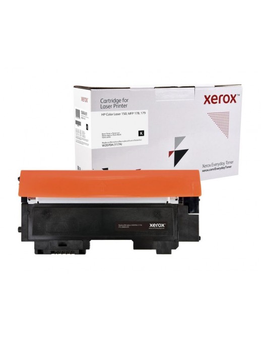 006R04591 Xerox Everyday Black Toner Compatible With Hp 117A (W2070A), Standard Yield