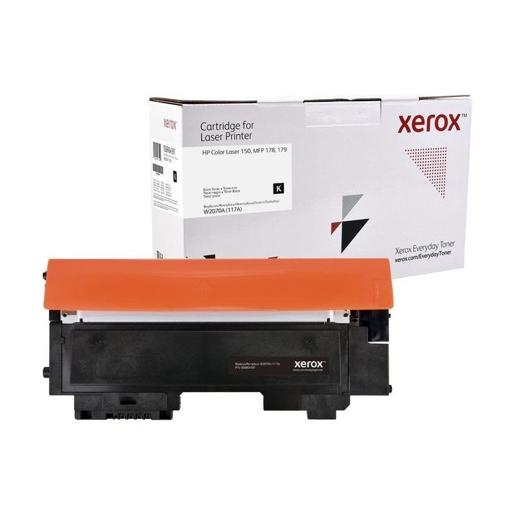 006R04591 Xerox Everyday Black Toner Compatible With Hp 117A (W2070A), Standard Yield