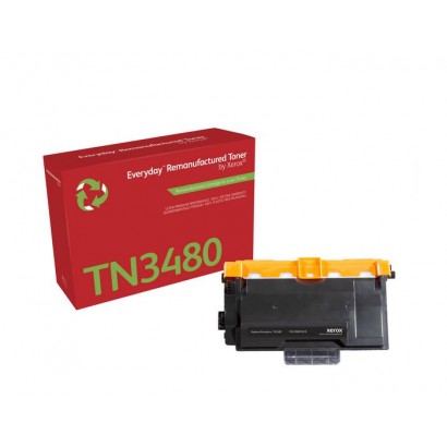 006R03618 006R03618 Xerox Ay Remanufactured Everyday Black Remanufactured Toner By Xerox Replaces Brother Tn3480, High Capacity