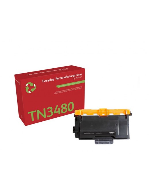 006R03618 006R03618 Xerox Ay Remanufactured Everyday Black Remanufactured Toner By Xerox Replaces Brother Tn3480, High Capacity