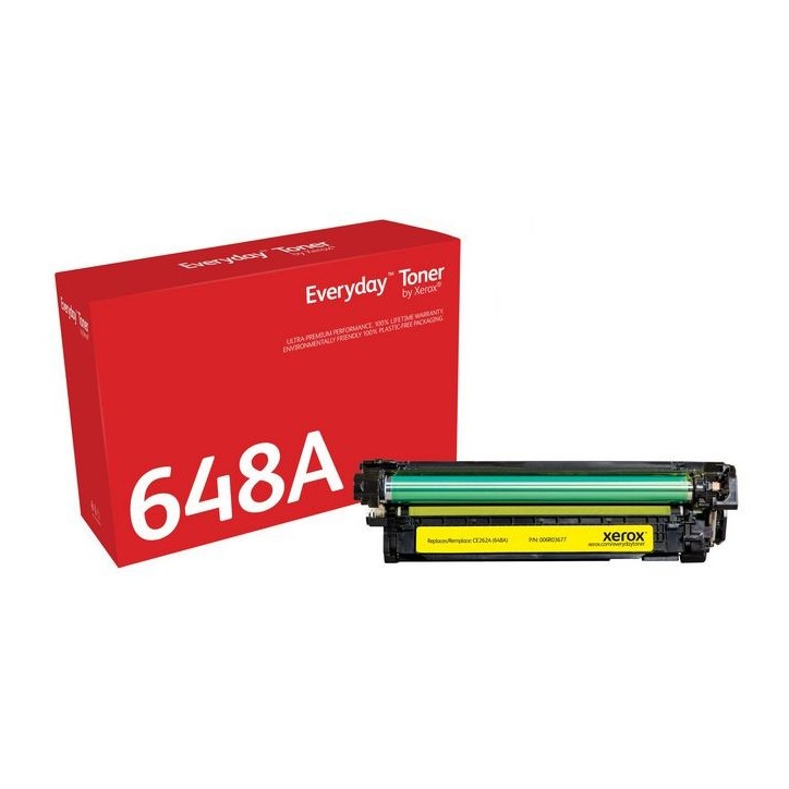 006R03677 Xerox Everyday Yellow Toner Compatible With Hp Ce262A
