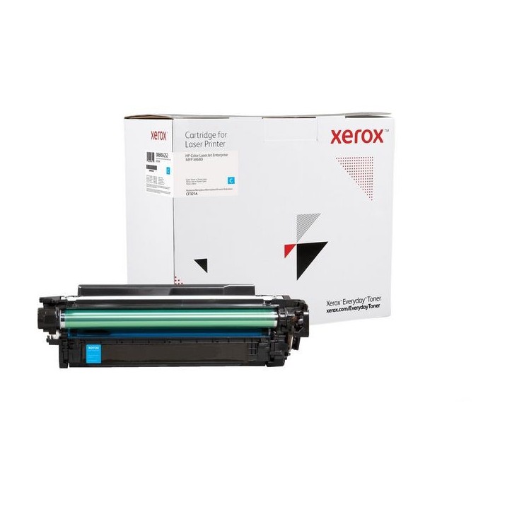 006R04252 Xerox Everyday Cyan Toner Compatible With Hp 653A (Cf321A), Standard Yield