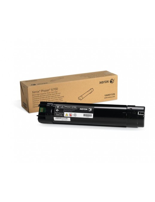 106R01526 Xerox Black High Capacity Toner Cartridge, Pha