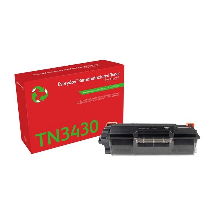 006R04586 Xerox Everyday Mono Toner Compatible With Brother Tn-3430, Standard Yield 006R04586 Xerox Everyday Mono Toner Compatible With Brother Tn-3430, Standard Yield
