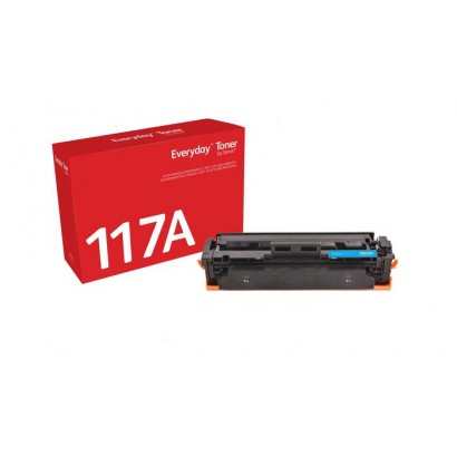 006R04592 Xerox Everyday Cyan Toner Compatible With Hp 117A (W2071A), Standard Yield