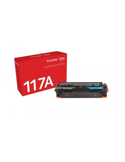 006R04592 Xerox Everyday Cyan Toner Compatible With Hp 117A (W2071A), Standard Yield