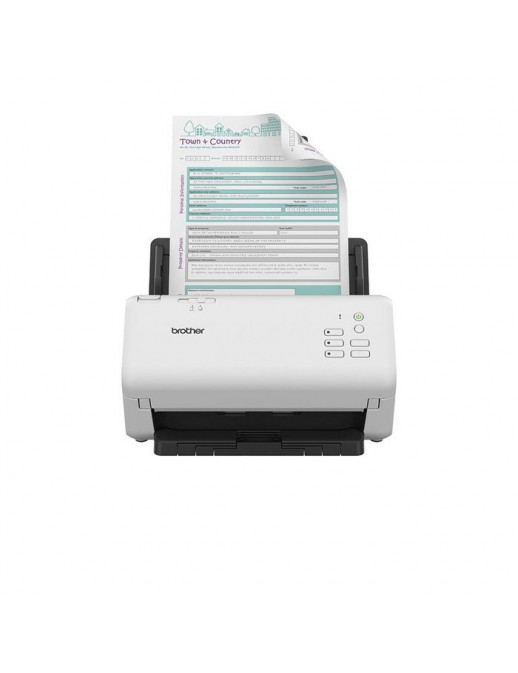 ADS4300NRE1 Brother Ads-4300N Adf Scanner 600 X 600 Dpi A4 Black, White